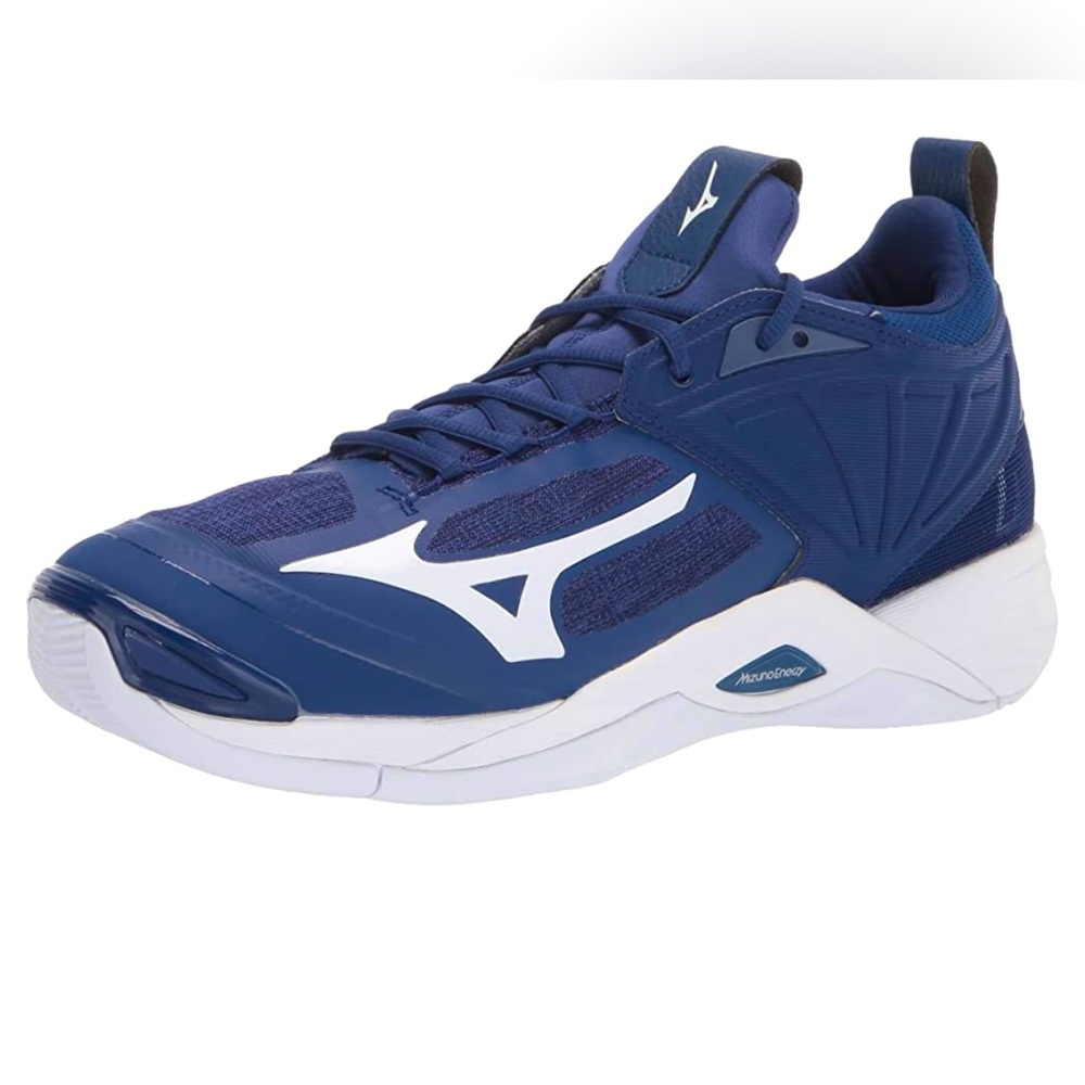 Mizuno Navy Volleyball Shoes (New)